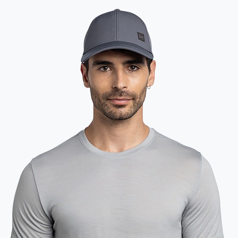 Baseball cap BUFF Summit Solid ash 4