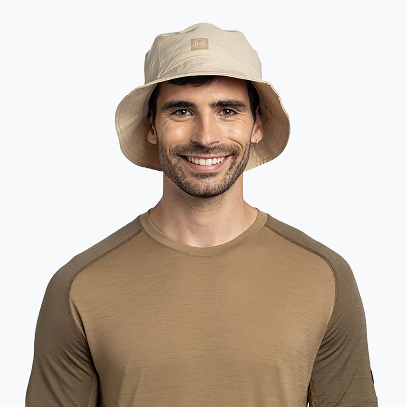 BUFF Adventure Bucket Solid sand hat 5