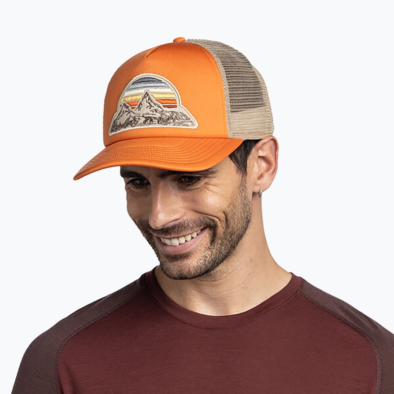 Baseball cap BUFF Trucker Bougi ginger 3