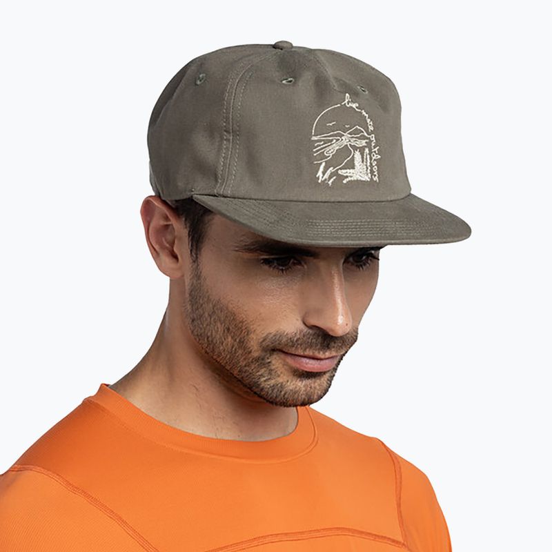 Baseball cap BUFF Trucker Lander khaki 3
