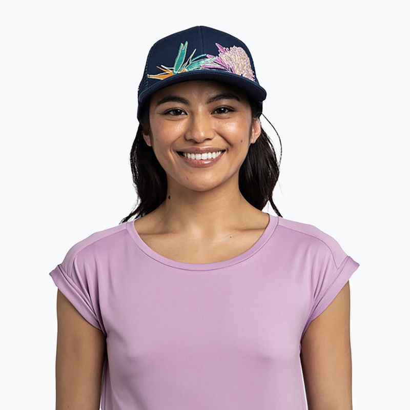 Baseball cap BUFF Explore Trucker Satry indigo 4