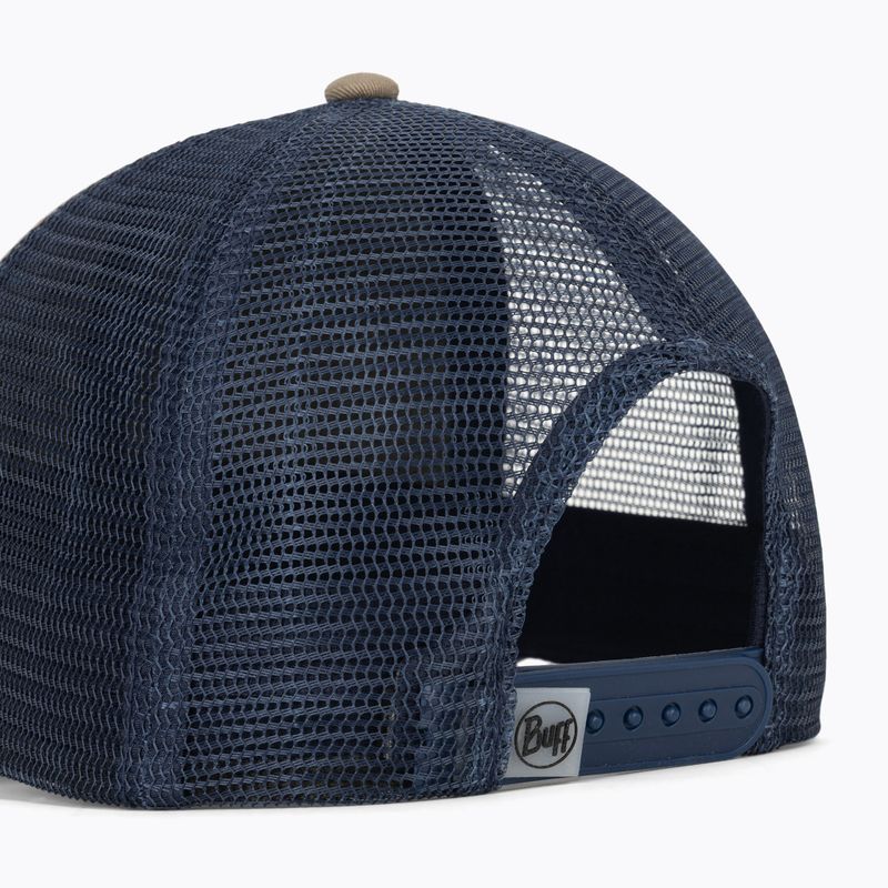 Baseball cap BUFF Explore Trucker soor tundra khaki 4