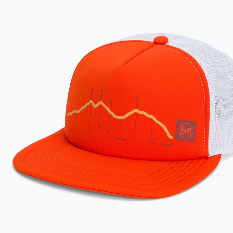 Baseball cap BUFF Explore Trucker cram poppy 3