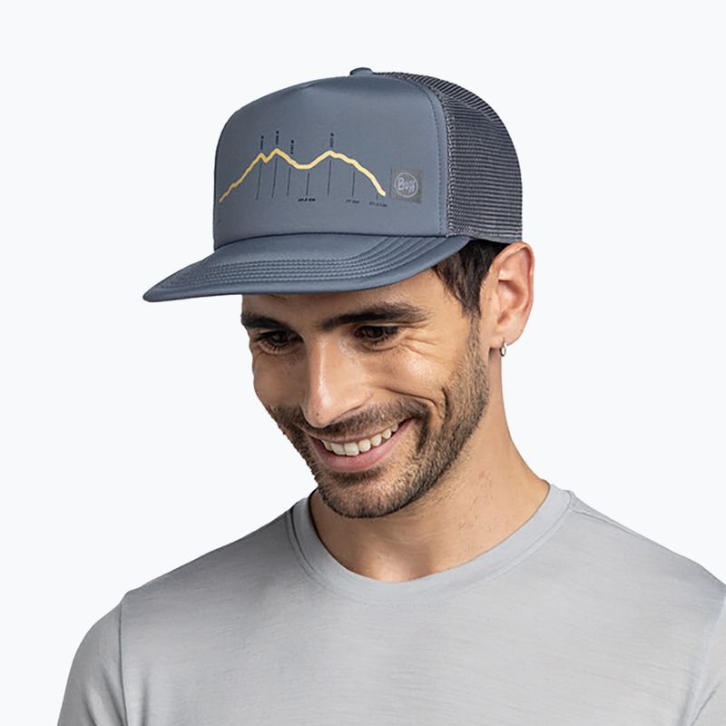 Baseball cap BUFF Explore Trucker Cram ash 3