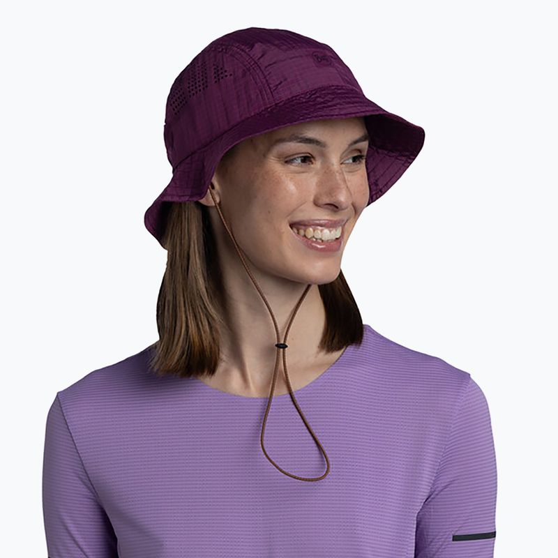 BUFF Go Bucket Solid purplish hat 7