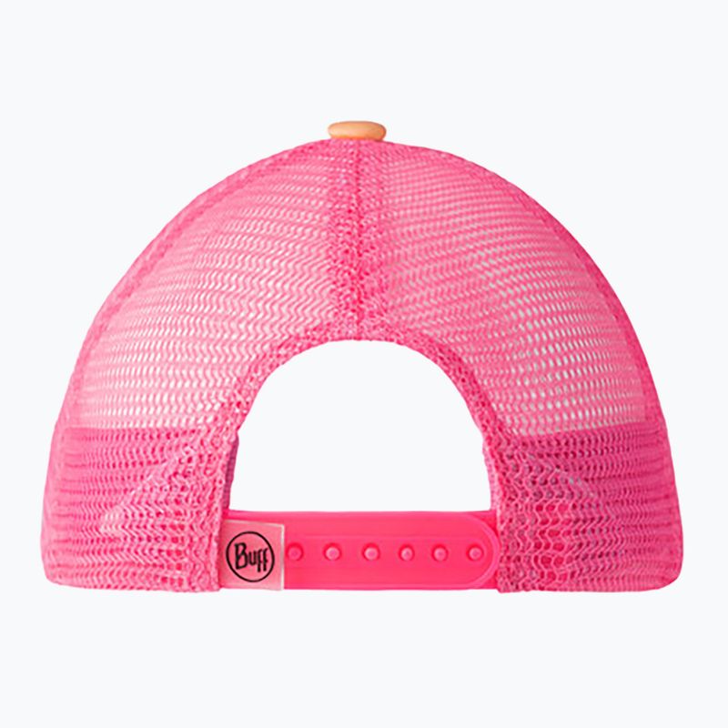 Children's baseball cap BUFF Trucker Neottia coral 2