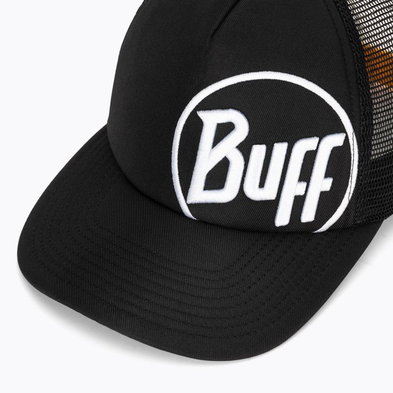 Baseball cap BUFF Trucker logo black 3