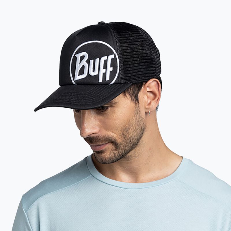 Baseball cap BUFF Trucker logo black 3