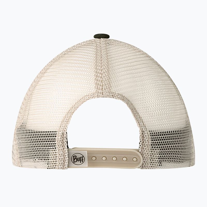 Baseball cap BUFF Explore Trucker Salt green 2