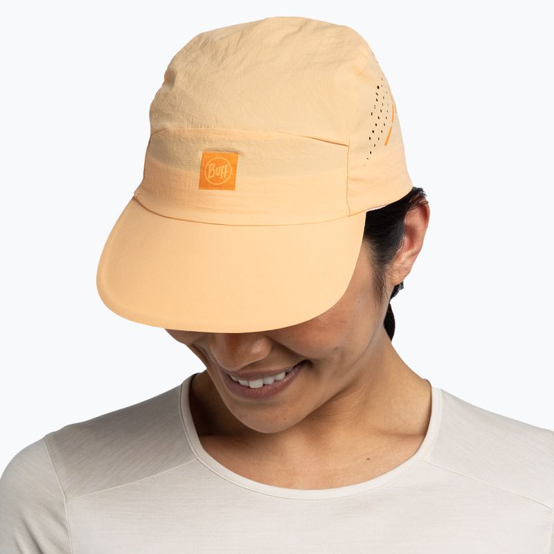 Baseball cap BUFF Pack Light solid apricot 3