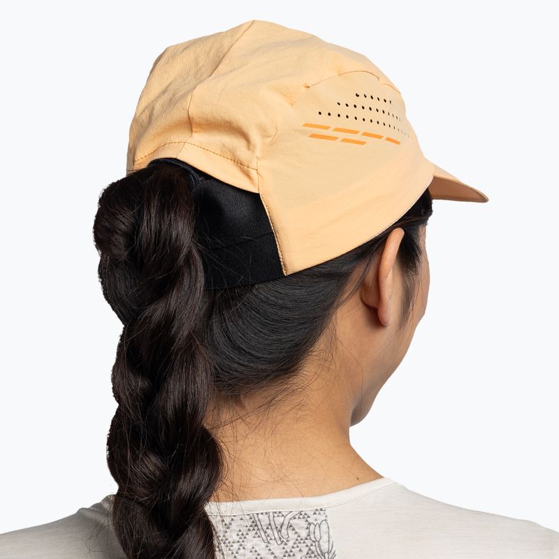 Baseball cap BUFF Pack Light solid apricot 4