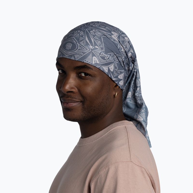 Multifunctional scarf BUFF Coolnet UV essi flint 4