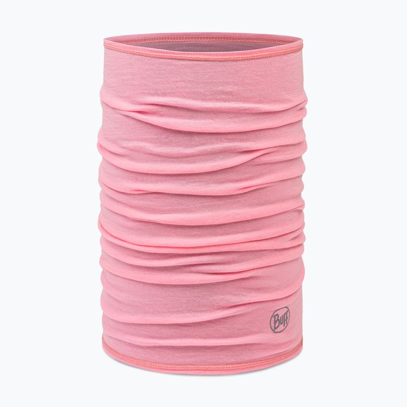 Multifunctional snood BUFF Lightweight Merino Wool rose pink