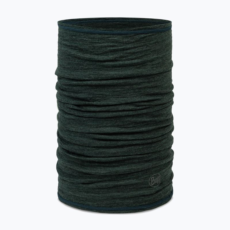 Multifunctional snood BUFF Lightweight Merino Wool multistripes forest