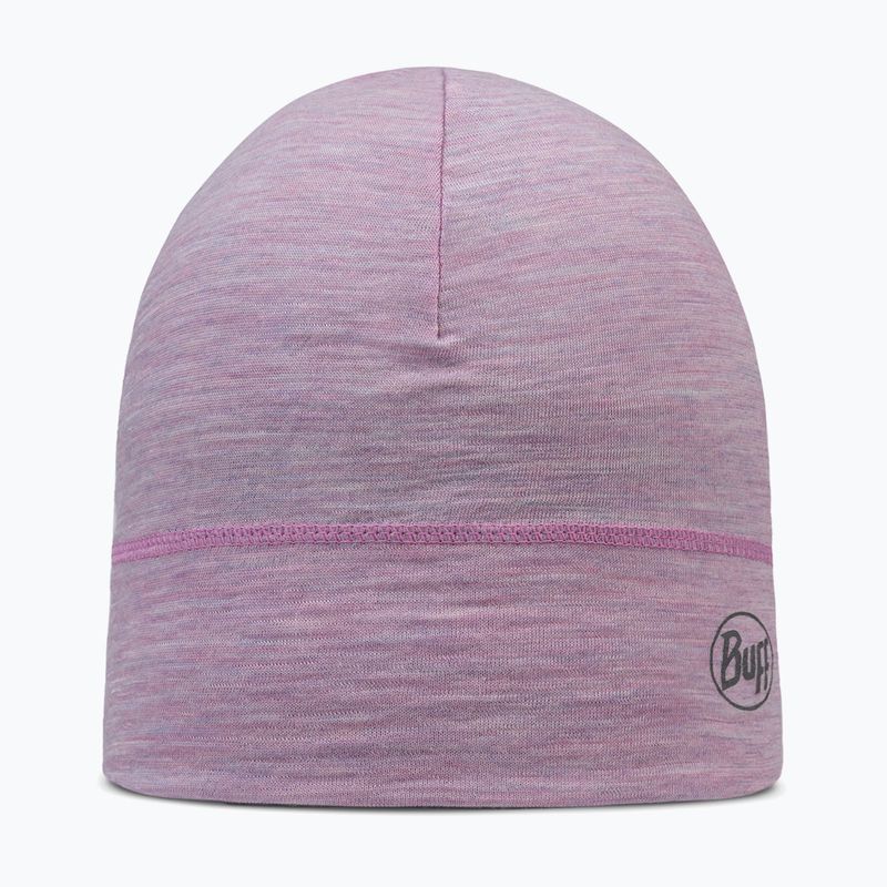 Winter hat BUFF Lightweight Merino Wool solid pansy