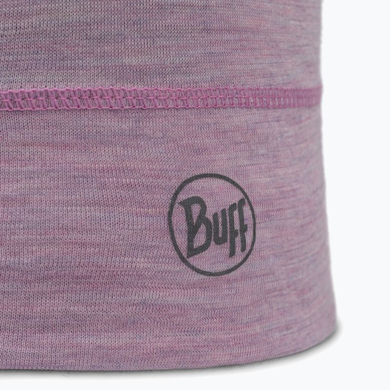 Beanie BUFF Lightweight Merino Wool solid pansy 2