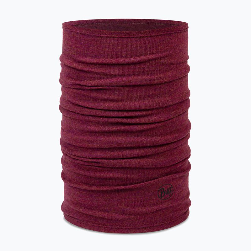 Multifunctional snood BUFF Midweight Merino Wool tibetan red