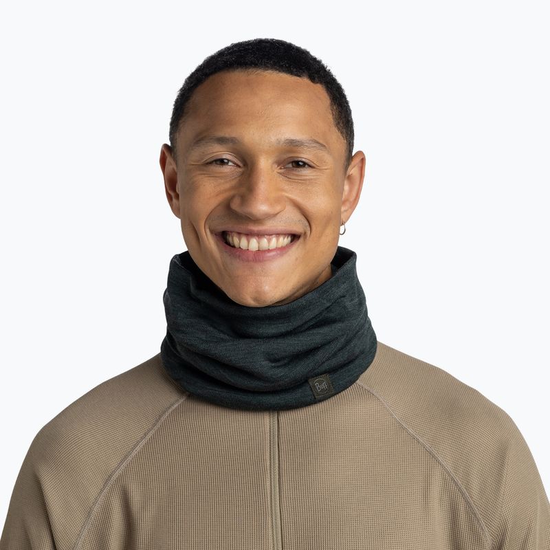 Snood BUFF Heavyweight Merino Wool forest 3