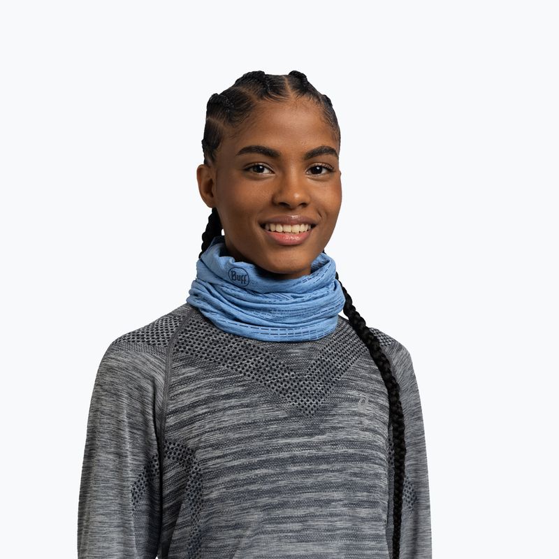 Multifunctional snood BUFF Dryflx washed blue 3