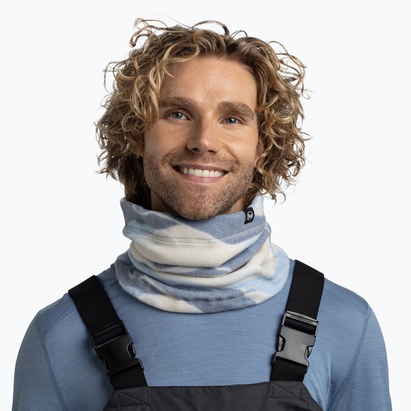 Neckwarmer BUFF Polar aguar blue 3