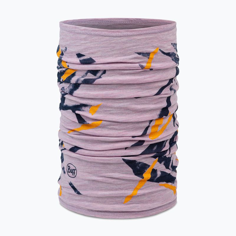 Multifunctional snood BUFF Lightweight Merino Wool virta grape ice
