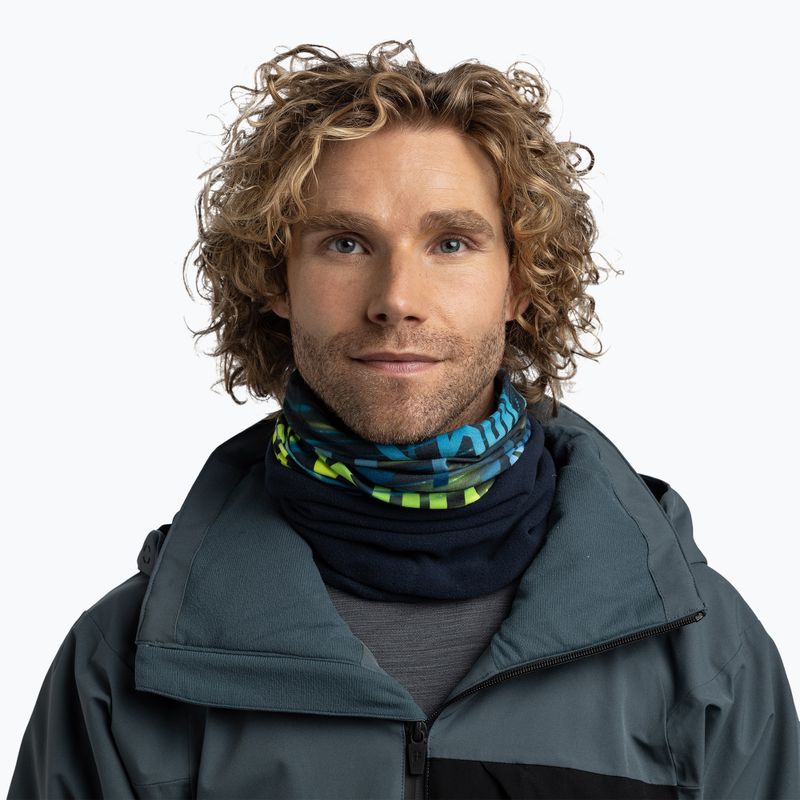 Multifunctional snood BUFF Polar orby night blue 3