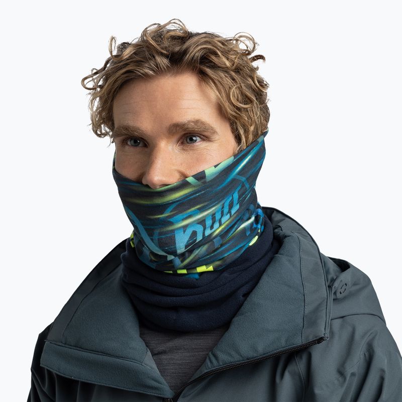 Multifunctional snood BUFF Polar orby night blue 4