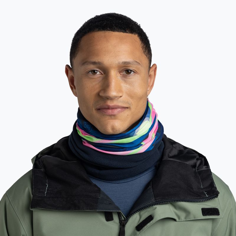 Multifunctional snood BUFF Polar larto midnight navy 3