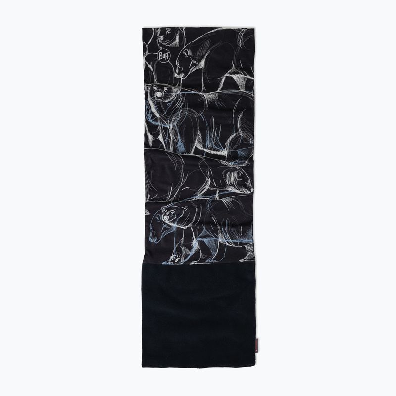 Kids' multifunctional headwear BUFF Polar bargy black 2