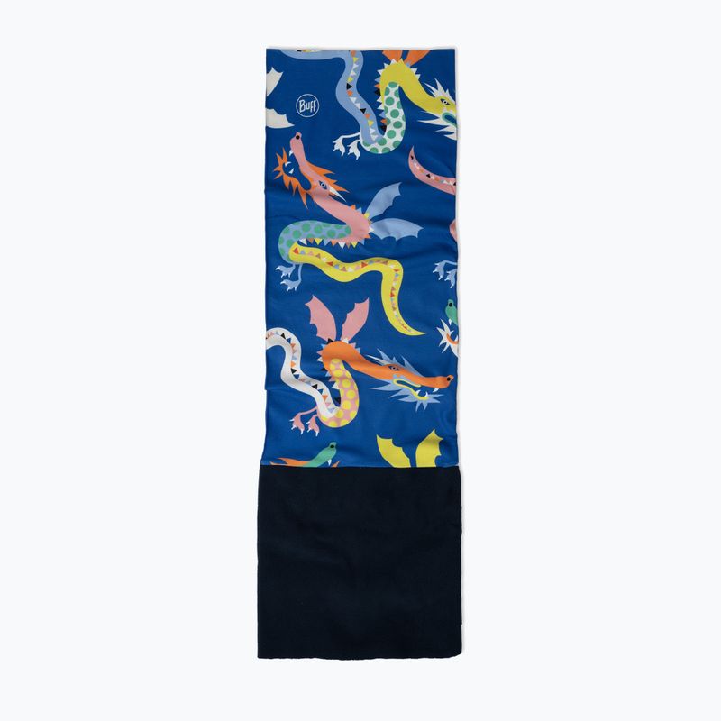 Kids' multifunctional headwear BUFF Polar lutky cobalt 2