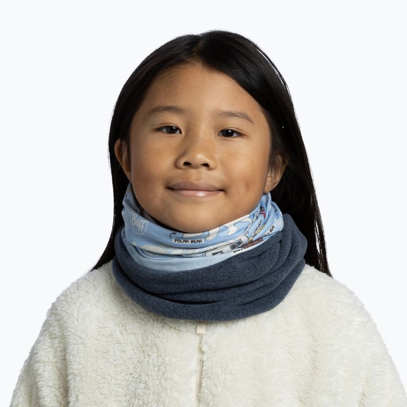 Children's multifunctional headwear BUFF Polar blue 3