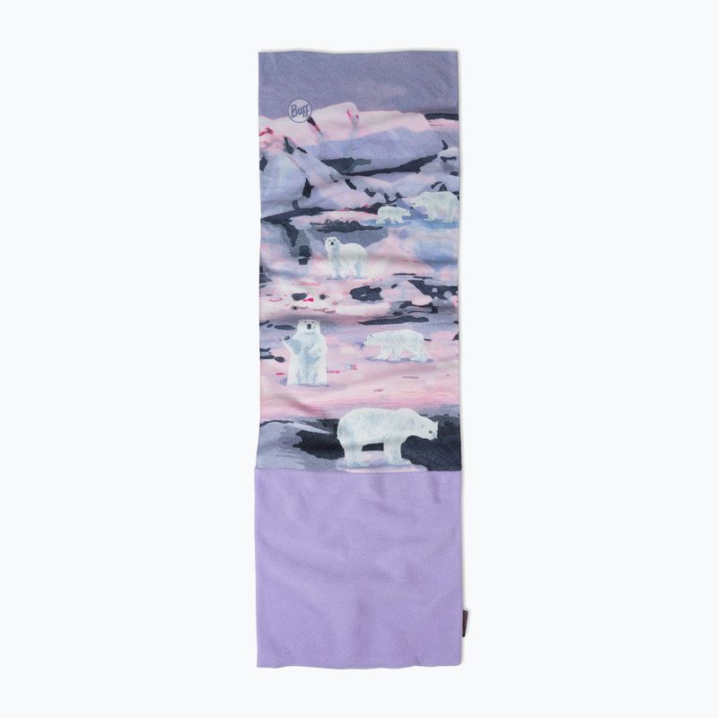 Kids' multifunctional headwear BUFF Polar Yoki Mauve 2
