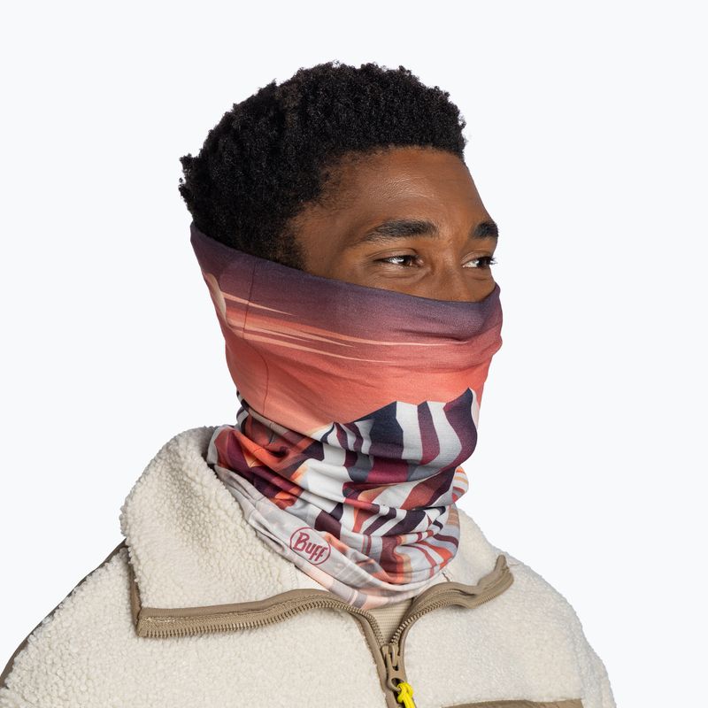 Multifunctional snood BUFF Original Ecostretch grm ruby 4