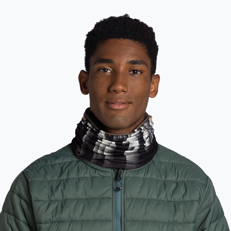 Multifunctional snood BUFF Original Ecostretch gem iron grey 3
