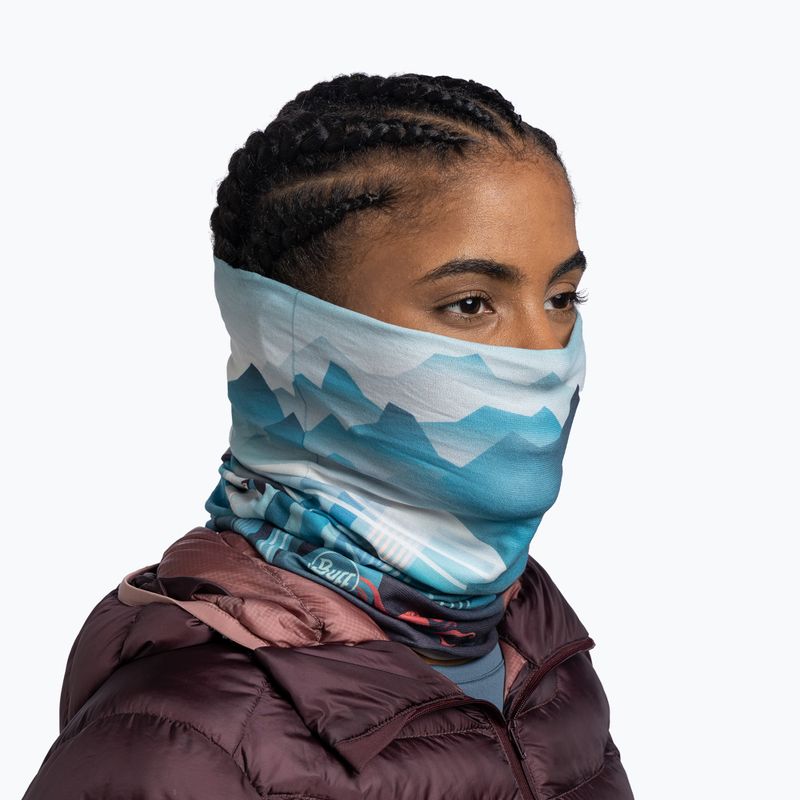Multifunctional snood BUFF Original Ecostretch gem malachite 5
