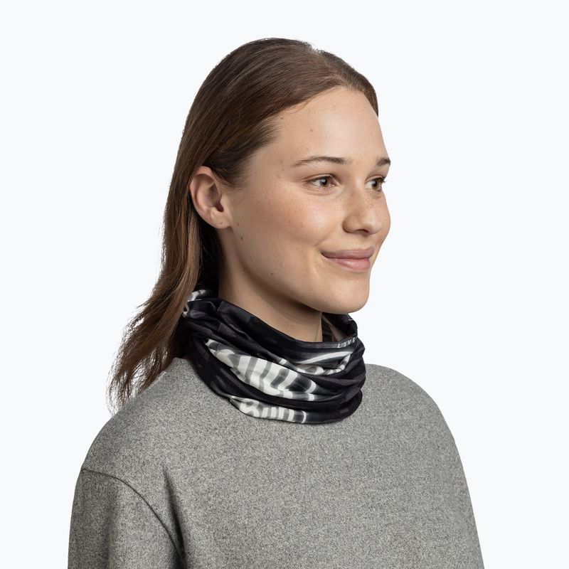 Multifunctional snood BUFF Original Ecostretch nedre graphite 3