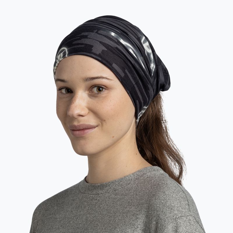 Multifunctional snood BUFF Original Ecostretch nedre graphite 4
