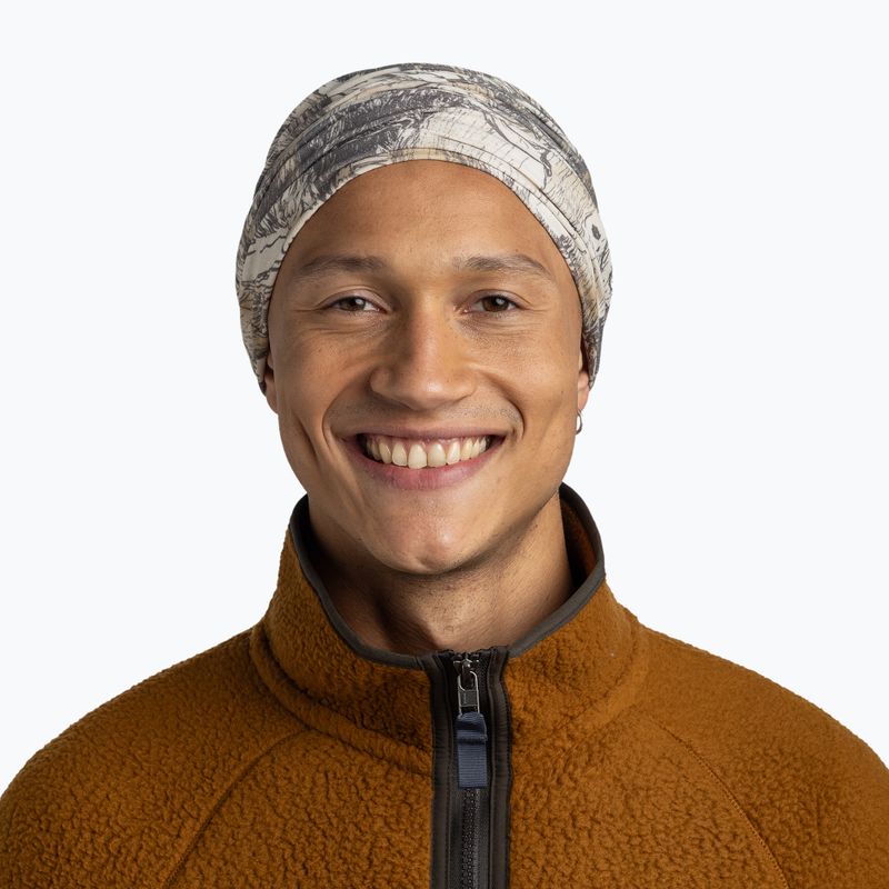 Multifunctional snood BUFF Original Ecostretch nokvann cobblestone 4