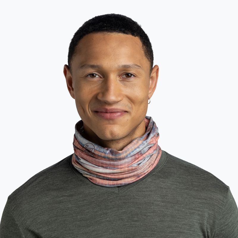 Multifunctional snood BUFF Original Ecostretch aluk grey 3