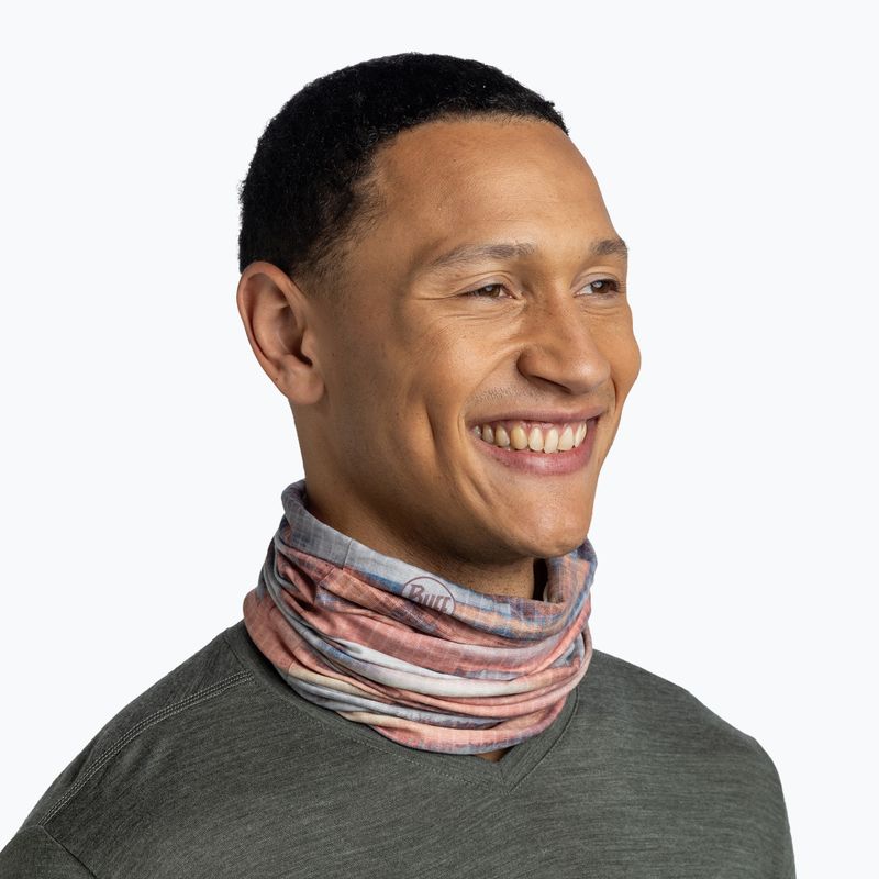 Multifunctional snood BUFF Original Ecostretch aluk grey 4