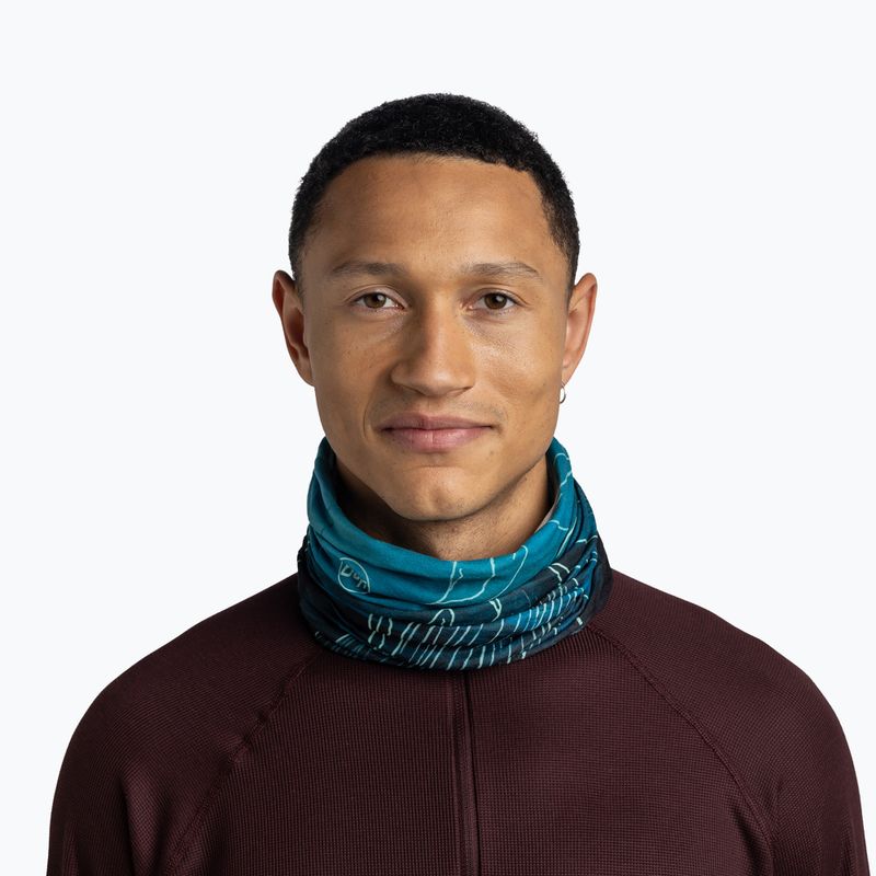 Multifunctional neck gaiter BUFF Original EcoStretch bryn tourmaline 3