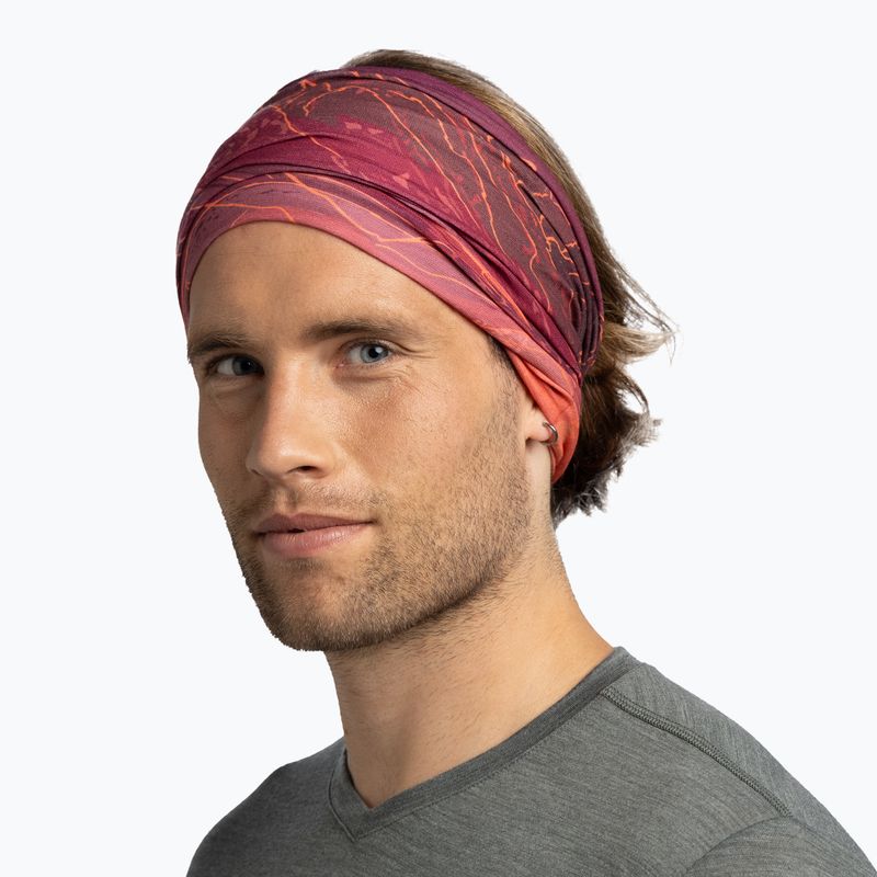 Multifunctional snood BUFF Original Ecostretch unal garnet 5