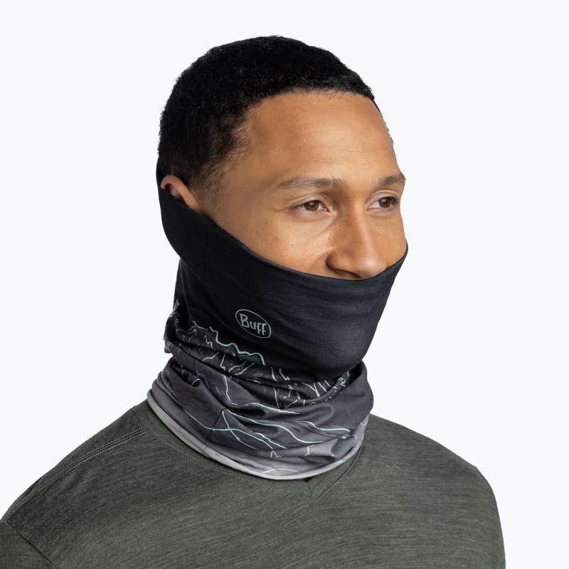 Multifunctional snood BUFF Original Ecostretch unal grey 5
