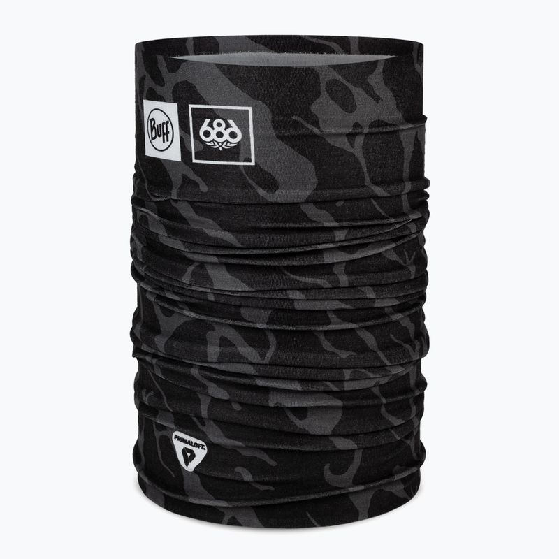 Multifunctional snood BUFF Thermonet fractured 686 black