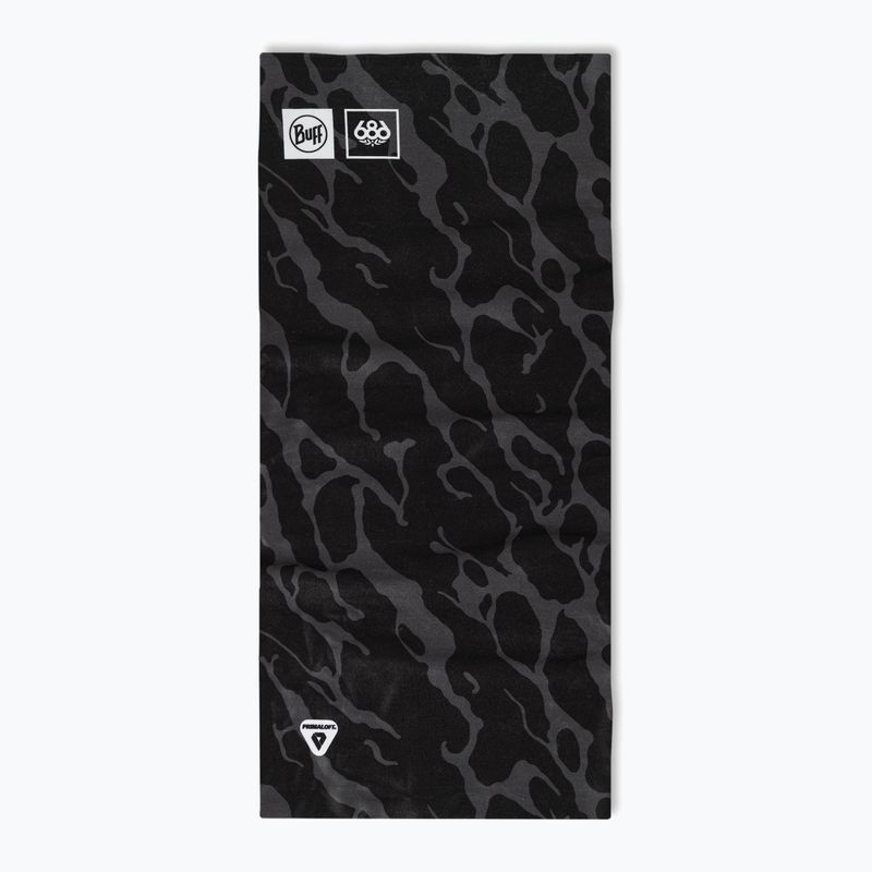 Multifunctional snood BUFF Thermonet fractured 686 black 2