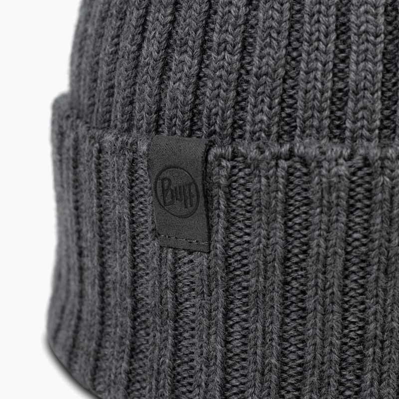 Winter hat BUFF Knitted Norval grey heather 2