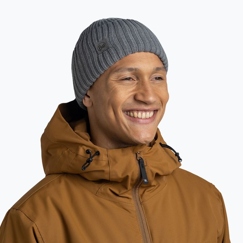 Winter hat BUFF Knitted Rutger iron grey 3