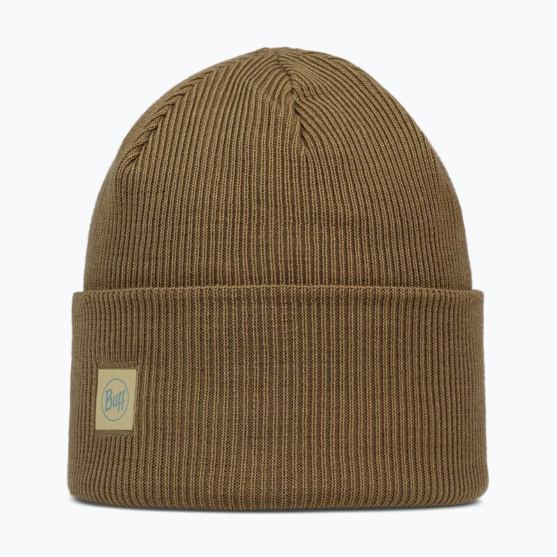 Winter beanie BUFF Crossknit ginkgo