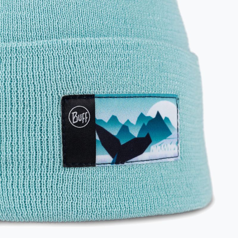 Winter hat BUFF Knitted Lilon gem malachite 2