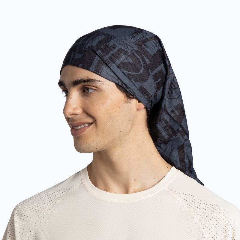 Multifunctional neck gaiter BUFF Coolnet UV losne graphite 4